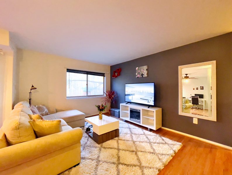 Spacious, fully furnished, 1 BR/1BA, all utilities included!