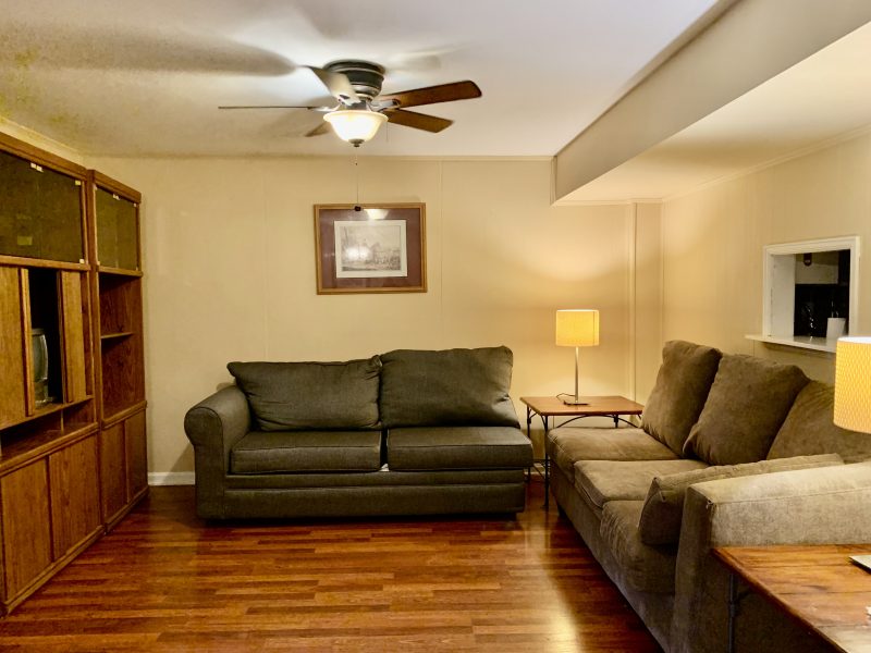 Private apartment backing Rock Creek Park – No shares