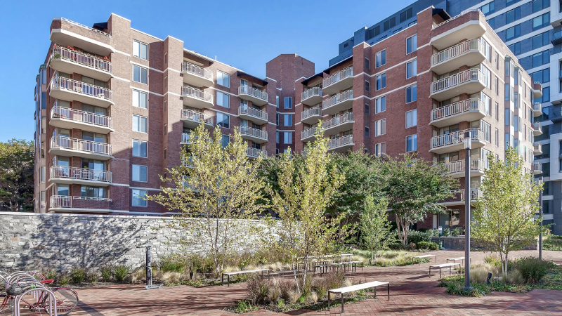 Available now in heart of downtown Bethesda –  spacious room in 2b/2ba apartment