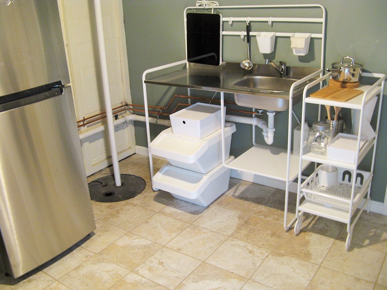 Area for preparing food Area for preparing food