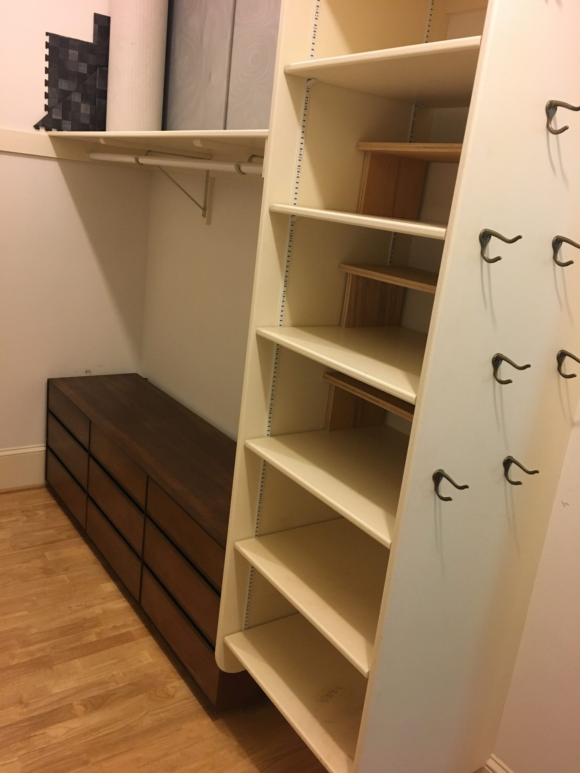 12' deep walk in closet 12' deep walk in closet